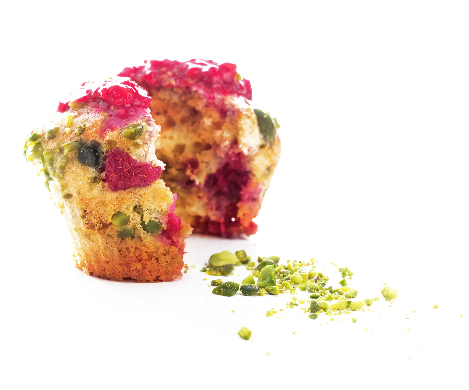 Muffin Framboise Pistache