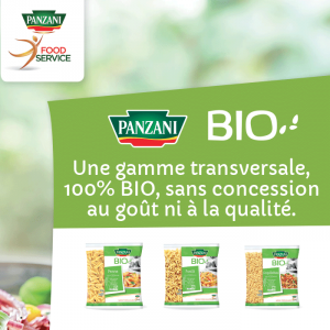 Insertion presse professionnelle pour Panzani Food Services