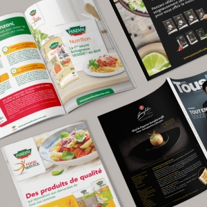 campagne presse professionnelle Panzani Food Services